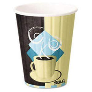 Get SOLO Cup Company 隔热纸杯600个