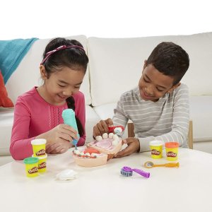 限今天：Hasbro 经典玩具热卖 Play-Doh牙医彩泥套装$8.39收