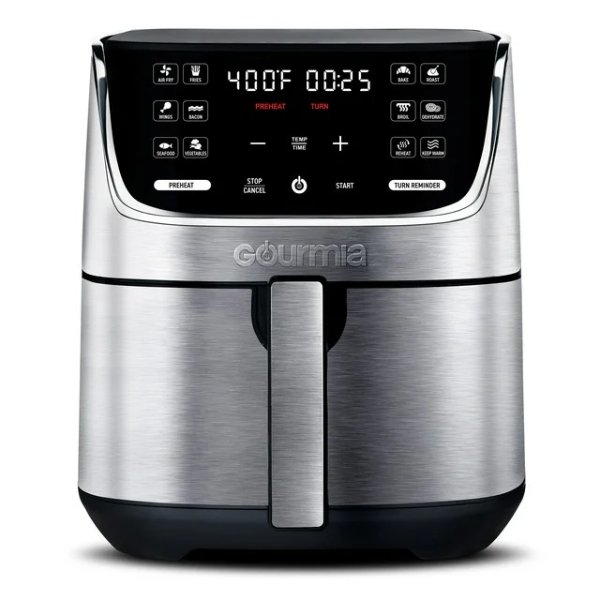 7 Qt Digital Air Fryer with 12-One Touch Presets