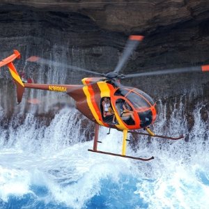 夏威夷火奴鲁鲁 无门直升机游览体验