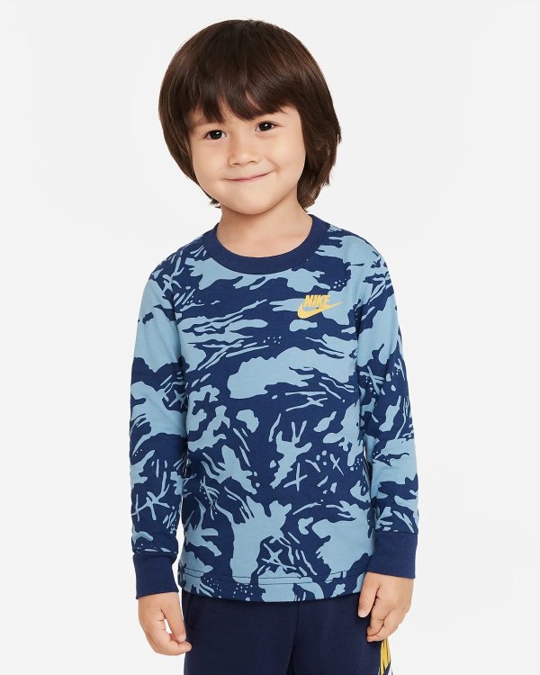 Toddler Camo Long Sleeve T-Shirt..com