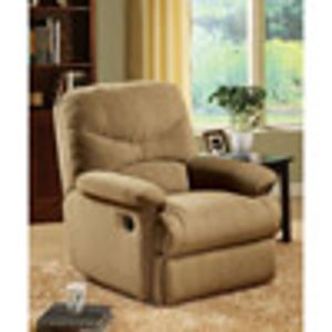 Acme Furniture Microfiber Rocker Recliner Tan