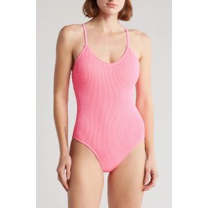 Tamia Pucker One-Piece Swimsuit
