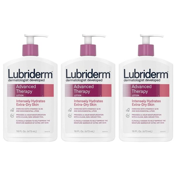 Lubriderm 保湿身体乳 富含维生素E和B5 瞬间吸收 24H湿润