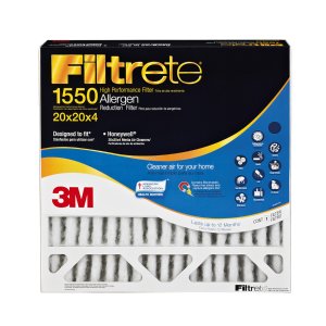 3M Filtrete 1550 MPR Ultra Allergen Electrostatic Pleated Air Filter