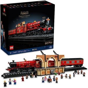 LegoHarry Potter Hogwarts Express – Collectors' Edition 76405, Iconic Replica Model Steam Train from The Films, Collectible Memorabilia Set for Adults