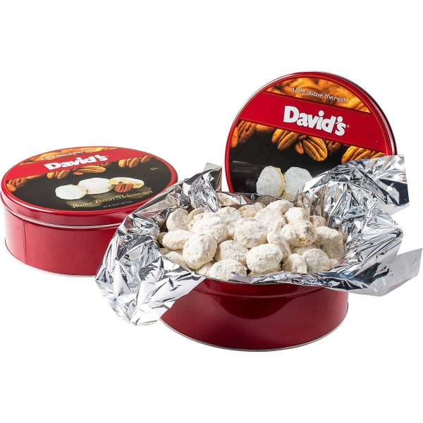 David's Cookies Butter Pecan Meltaways 32 oz, 2-pack