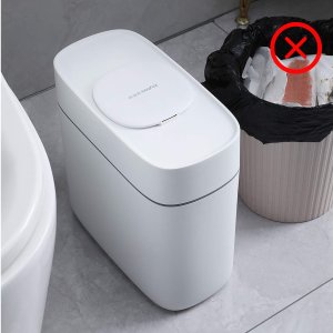 JOYBOS Trash Can for Bathroom, 14L