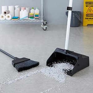 AmazonCommercial Lobby Dustpan with Broom set - 2-Pack