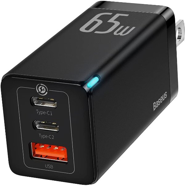 65W PD PPS 3口 USB C 充电头