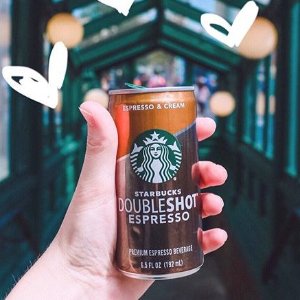 12 Pack Of Starbucks Doubleshot, Espresso + Cream, 6.5 Ounce
