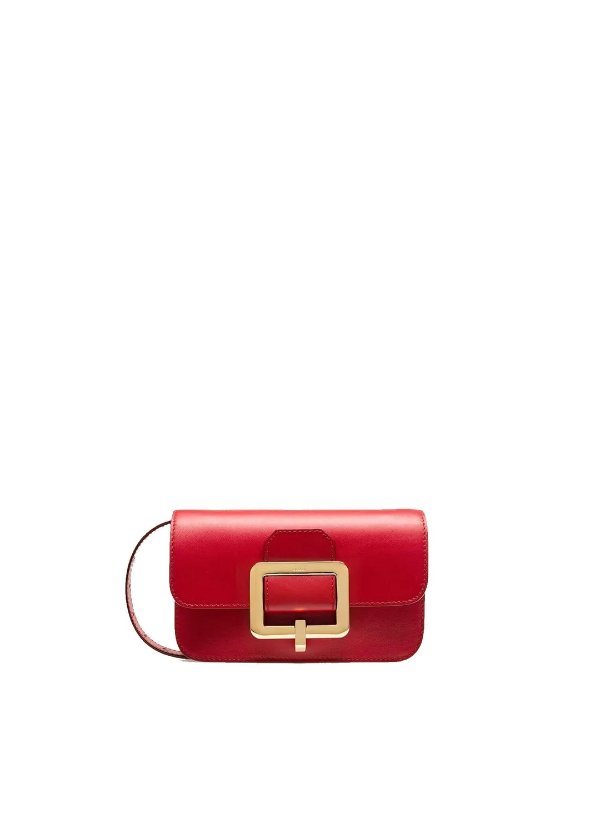 Janelle S Women's 6232461 Red Leather Minibag