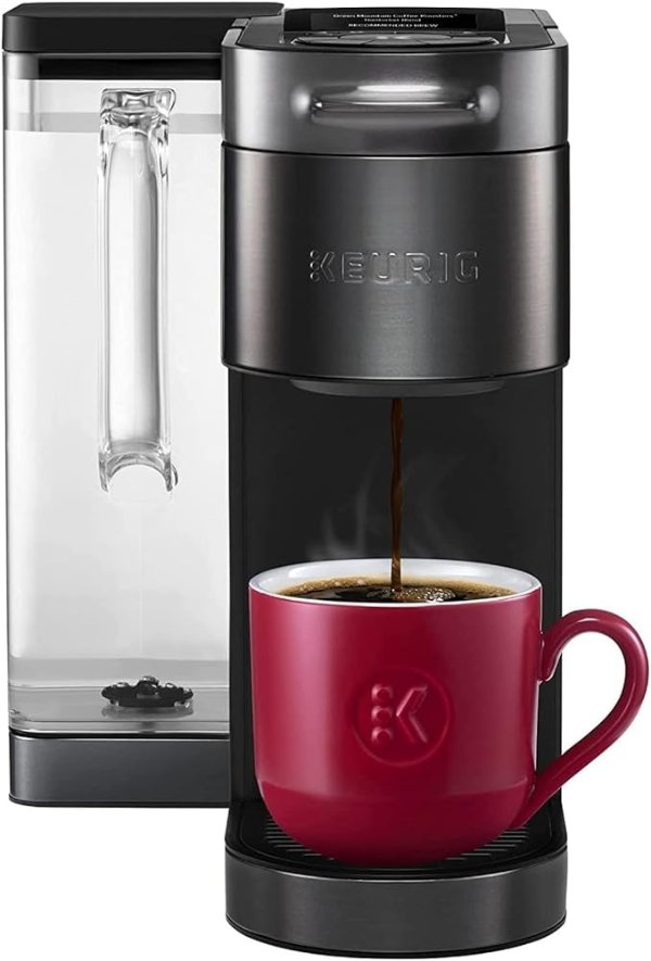 ® K-Supreme Plus SMART Single Serve K-Cup Pod Coffee Maker, Black