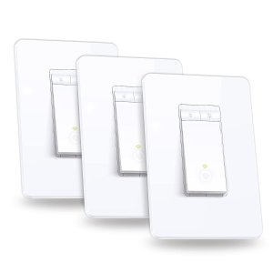 Kasa Smart Dimmer Switch by TP-Link 3-Pack(HS220P3)