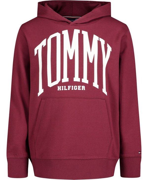 Little Boys Recycled Tommy Pullover Hoodie