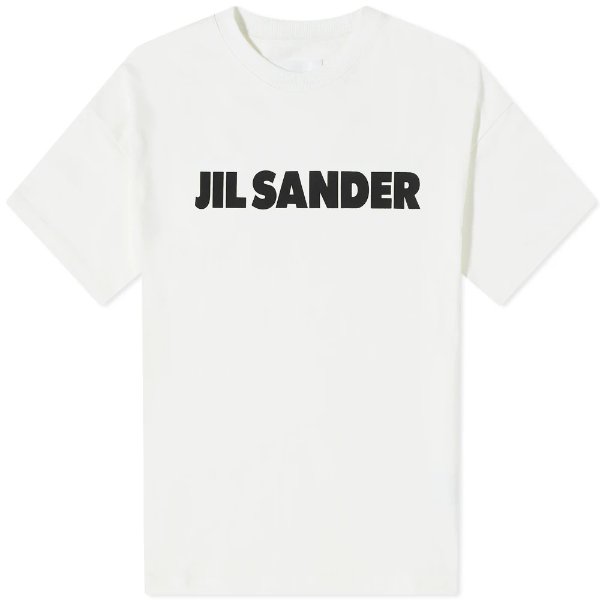 Jil Sander Logo T-ShirtNatural