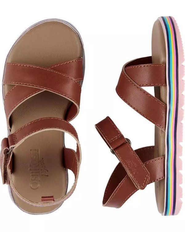 Rainbow Sole Sandals
