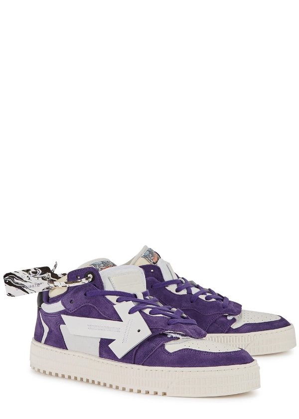 Off-Court 3.0 purple panelled sneakers