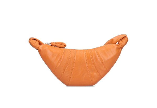 Croissant Zip-Up Small Shoulder Bag