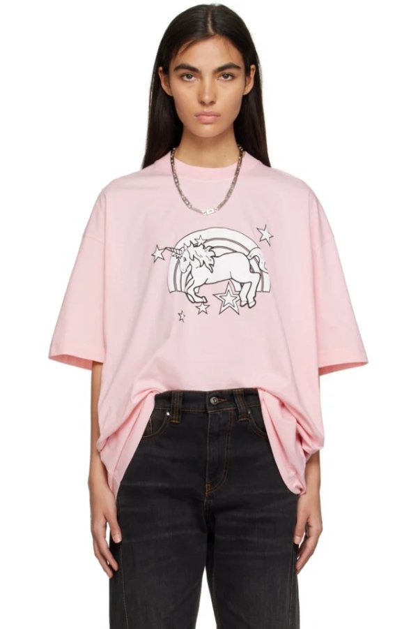 Pink Magic Unicorn T-Shirt