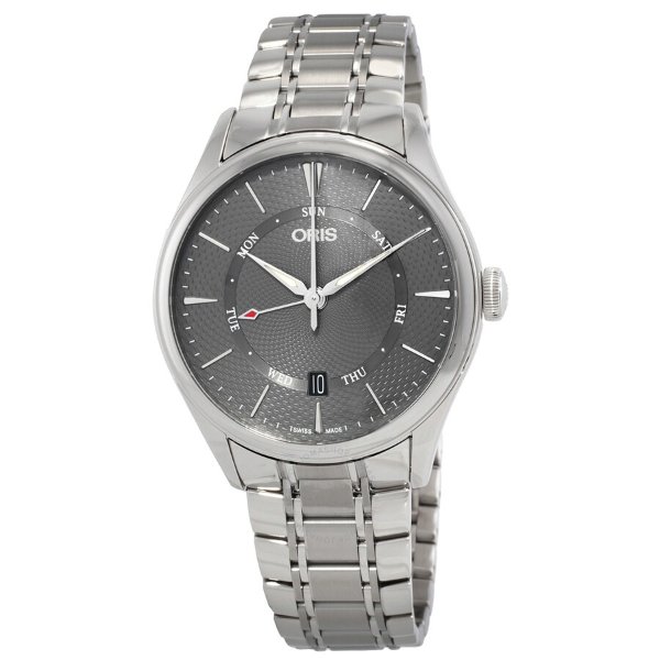 Artelier Pointer Day Date Automatic Grey Dial Men's Watch 01 755 7742 4053-07 8 21 88