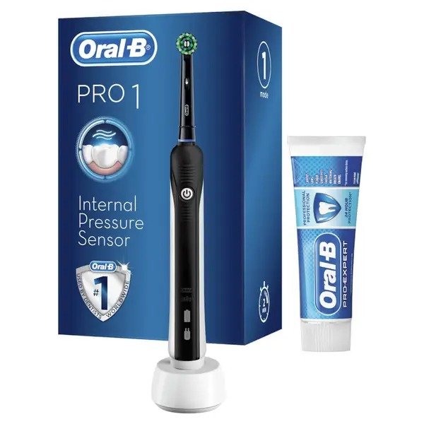 Oral-B Pro 1 650 电动牙刷 黑