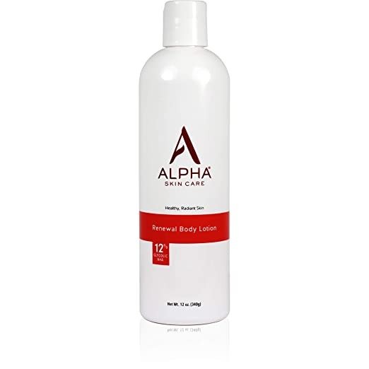 Skin Care Renewal Body Lotion | Anti-Aging Formula |12% GlycolicHydroxy Acid (AHA) | Reduces the Appearance of Lines & Wrinkles | For All Skin Types |