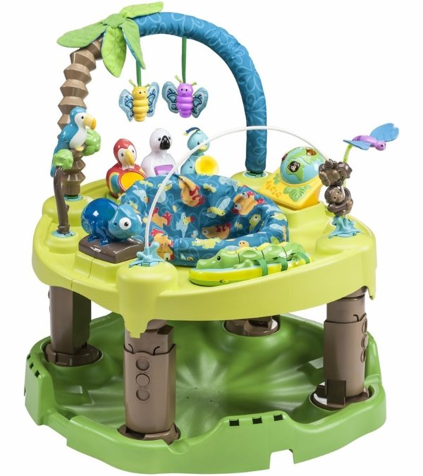 Exersaucer Triple Fun Active Learning Center - Life in The Amazon