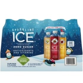 Sparkling Ice Holiday Celebration Variety Pack (17oz / 24pk) - Sam's Club