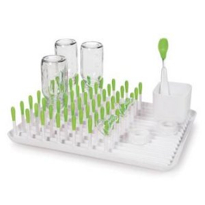 t Bottle and Accessories Drying Rack- Green
