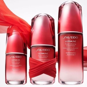 Shiseido 折扣大促 ，大腰子、百优、防晒霜货全