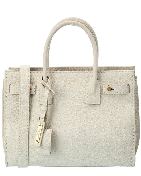 Sac De Jour Baby Leather Tote