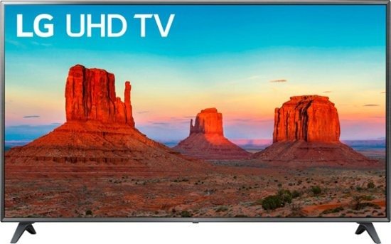 - 75" Class - LED - UK6190 Series - 2160p - Smart - 4K UHD TV with HDRIncluded Free