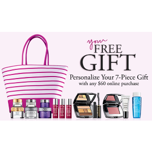 plus free standard shipping with any order of $60 and above! @ Lancome
