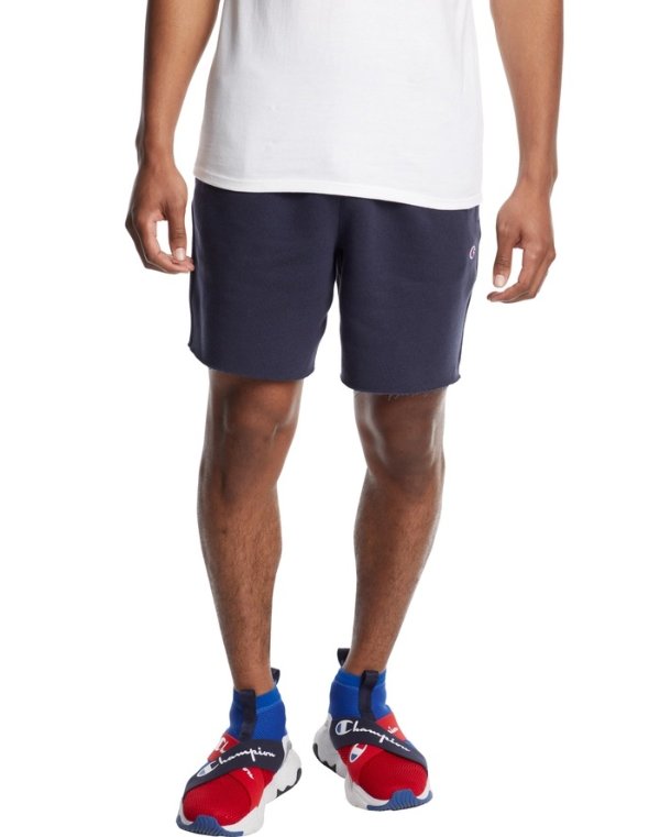 Powerblend Fleece Shorts, C Logo, 7"