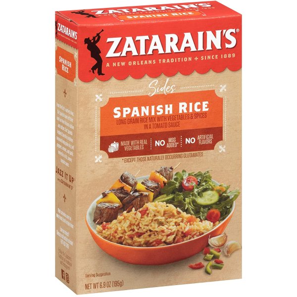 Zatarain's 微波炉即食西班牙番茄口味米饭 6.9oz