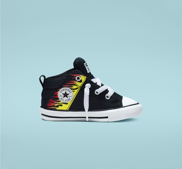 ​Into The Flames Chuck Taylor All Star Axel Toddler MidShoe..com