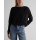 Skimming Long Sleeve Ruched Shoulder Bubble Tee