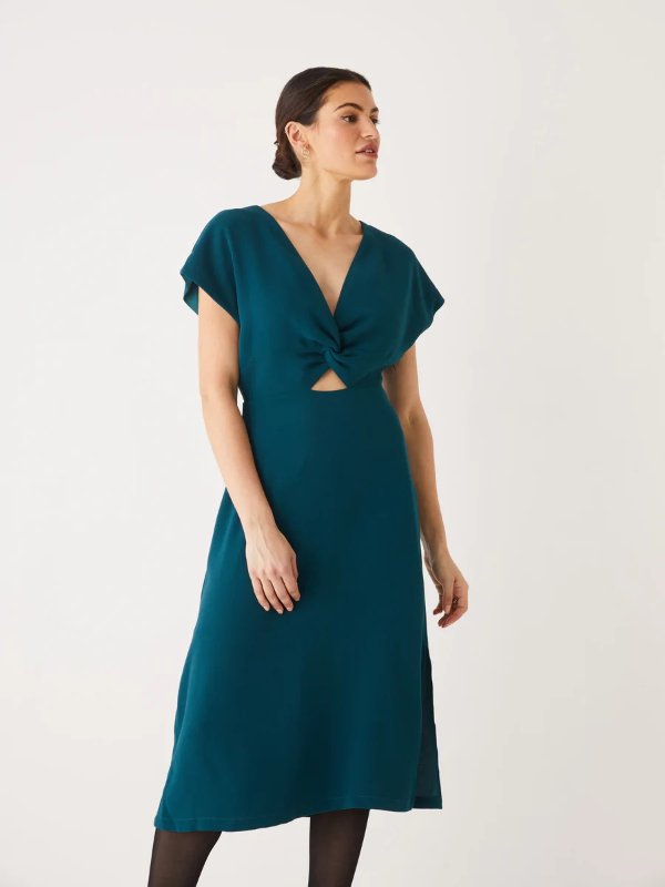 The Cocktail Dress in Deep Teal