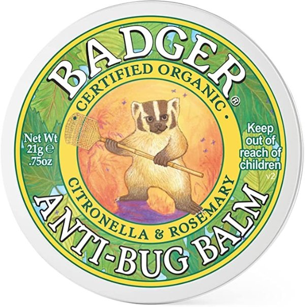 - Anti-Bug Balm Tin, DEET-Free Mosquito Repelling Balm,Balm Bug Repellent, Certified Organic Insect Repellent, 0.75 oz