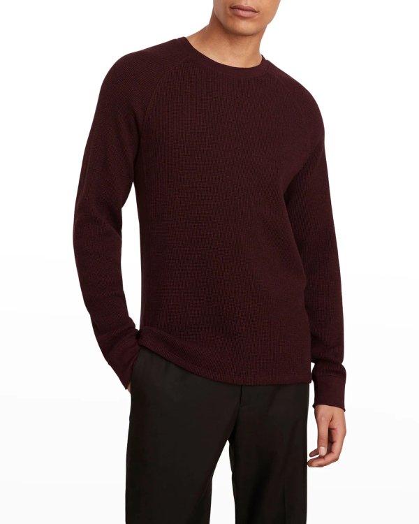Men's Mouline Thermal Sweater