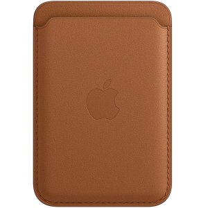 Apple iPhone 12 系列专用 官方皮质MagSafe磁吸钱包/卡包