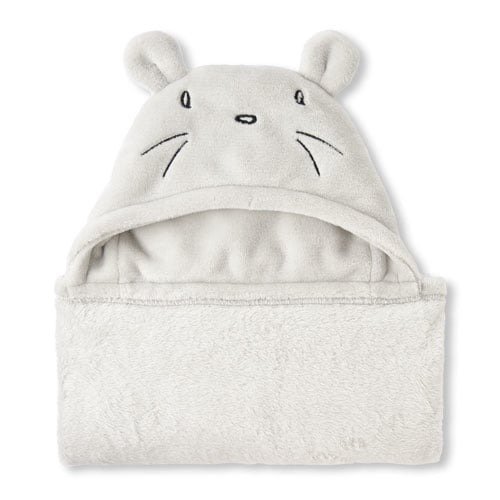 Unisex Baby Mouse Hooded Cozy Blanket