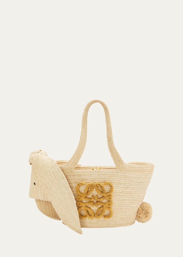 Bunny Small Basket Shoulder Bag
