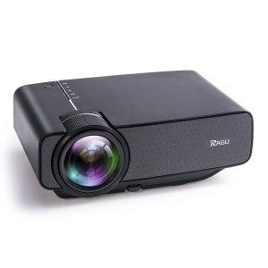 RAGU Z400 Video Projector 1600 Luminous Efficiency Portable Home Entertainment Theater LED Projector