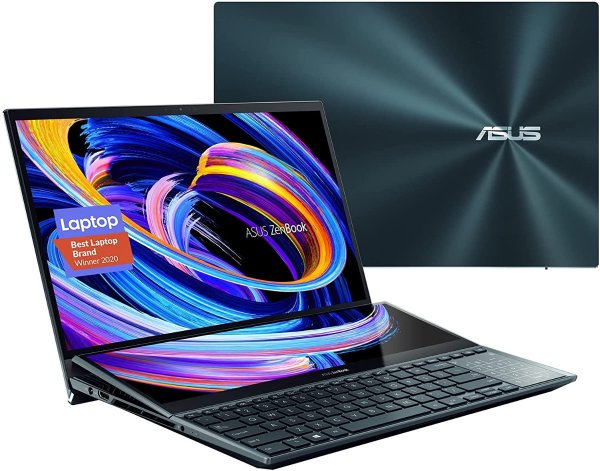ZenBook Pro Duo 15 OLED 4K (i7-10870H, 3070, 16GB, 1TB)