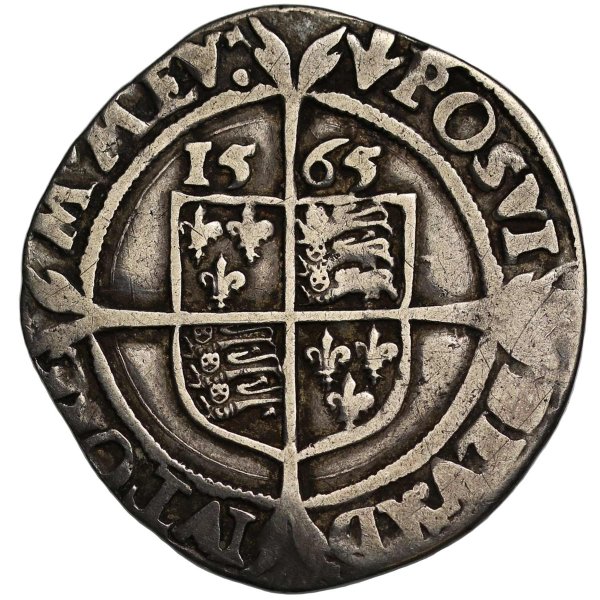 1558-1603 伊丽莎白一世 六便士