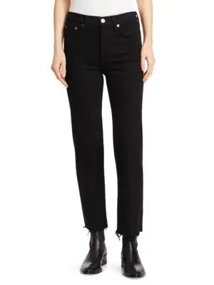 Comfort Stretch High-Rise Stovepipe Jeans