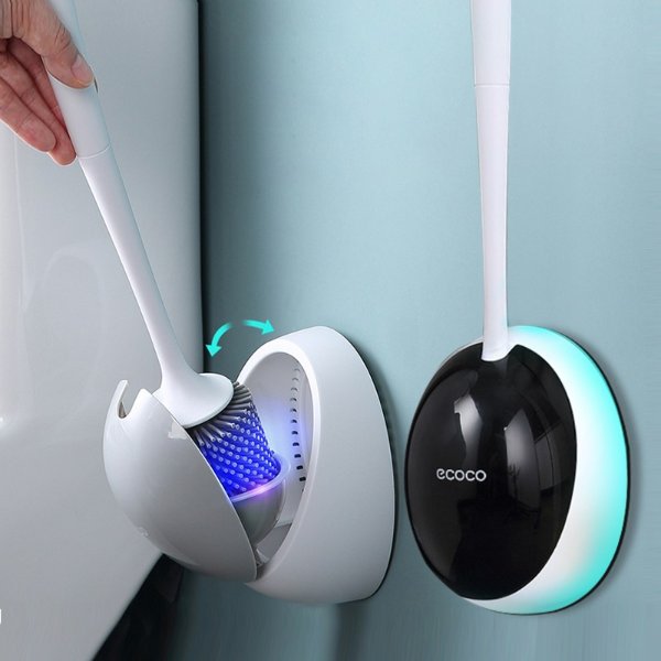 11.66US $ 30% OFF|Guret Silicone Toilet Brush For Wc Accessories Drainable Toilet Brush Wall-mounted Cleaning Tools Home Bathroom Accessories Sets - Toilet Brush - AliExpress