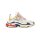 white, pink and yellow triple s leather sneakers